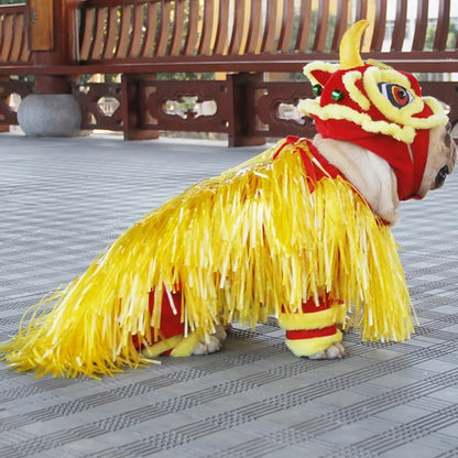 Déguisement pour chien Nouvel an Chinois